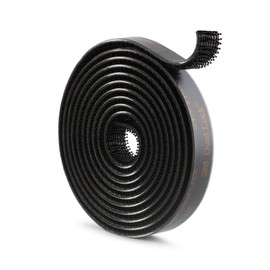 Dual Lock SJ3550 Reclosable Fastener 0.5''×6Ft Black Heavy Duty Mounting Tape Strong Adhesive with Interlocking Mushroom-Shaped Heads for Indoor and Outdoor Use