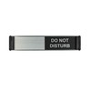 Seco Do Not Disturb/Blank Sliding Sign, 255mm x 52mm -