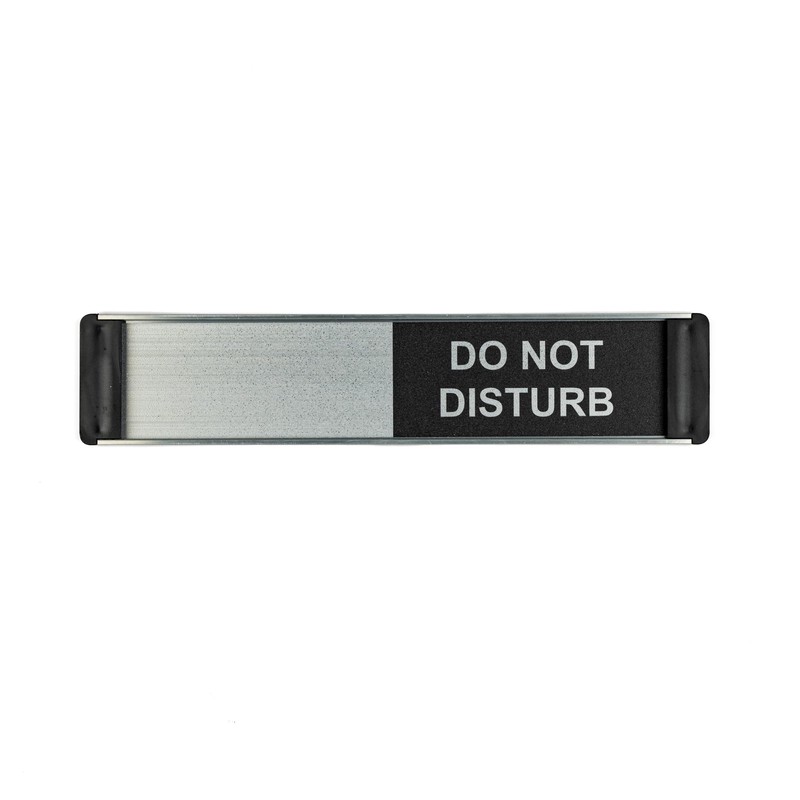 Seco Do Not Disturb/Blank Sliding Sign, 255mm x 52mm -