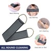 LOPHE Exfoliating Back Scrubber for Shower, 34 Inches Back Scrubber