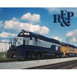Richmond, Fredericksburg & Potomic Orange Blossom Special RF&P Train Metal Sign