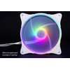 Alphacool Rise Aurora 140mm Fan White (140x140x25mm) (24851)