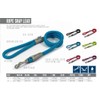 Ancol Viva Reflective Rope and Real Leather Snap Lead 107