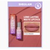 SHEGLAM* Makeup* Dynamatte* Boom *Waterproof* Matte* Lipstick* Long* Lasting* -