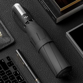 Umbrella for Rain Windproof,Travel Compact Umbrella Windproof -Large Canopy Folding Light and Auto Open, 10 Ribs Folding Umbrella for Men and Women, Portable Automatic Umbrellas for Rain