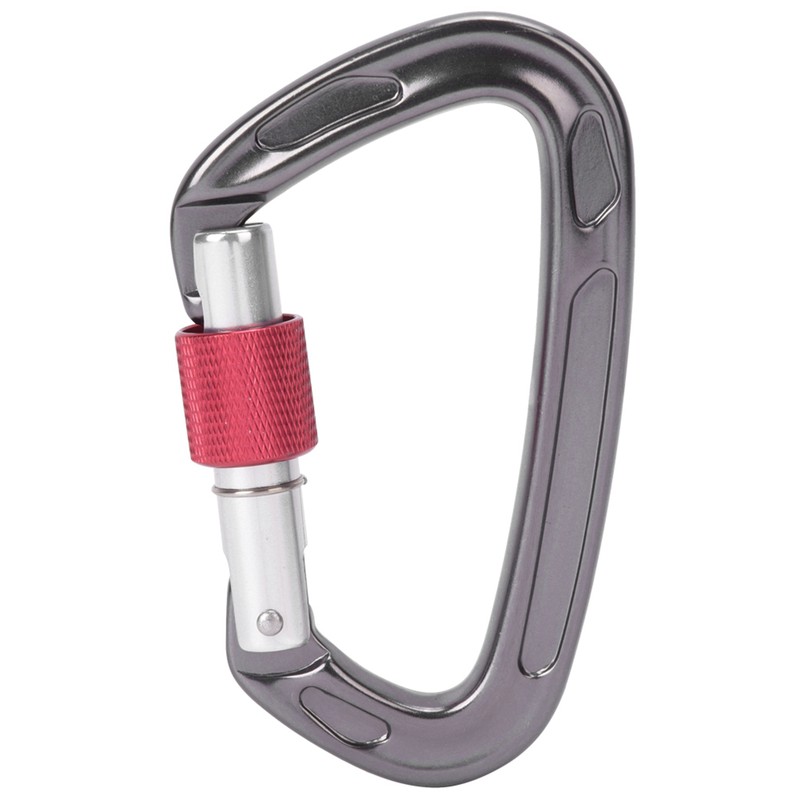 7075 Aviation Aluminum Master Lock Carabiner D Ring Safety Buckle