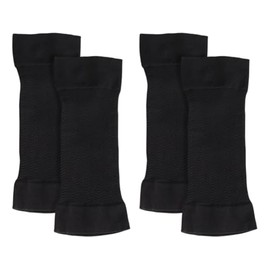 GSHLLO 2 Pairs Arm Slimming Shaper Wrap Elastic Compression Arm Sleeves Tattoo Cover Up Sleeves Soft Breathable Elbow Covers