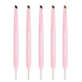 Sugar Rev Smudge-proof Eyebrow Pencil - 2. Brown / 슈가레브 잘안묻어나는 아이브로우 펜슬 - 2.갈색
