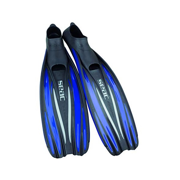 Seac F 100 PRO, Ultra Light Underwater full foot fin, for Diving and Snorkeling