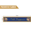 Happy Passover Table Runner Star of David Pesach Jewish Decorations