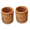 ABOOFAN 2 Pcs Pen Holder Handmade Makeup Brush Holder Desk