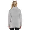 Undercover Waffle Fleece Zip Bed Jacket LN1693 Grey 10-12