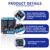 Innfeeltech 1 x DC 12 V relay module 2 channel