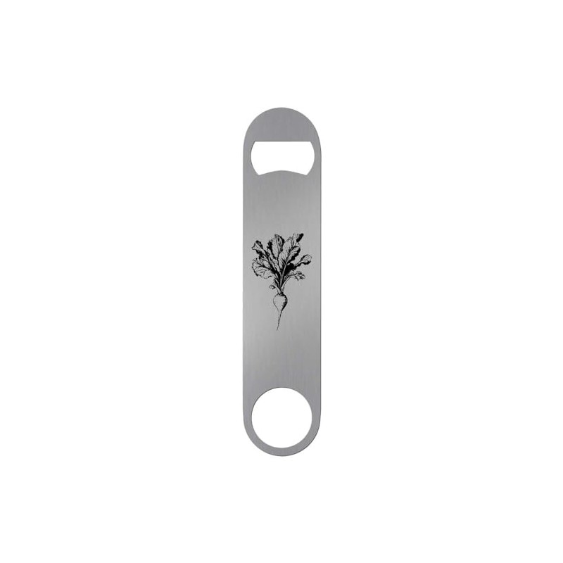 'Beetroot Plant' Bar Blade Bottle Opener (BR00020103)