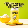 Popwell Cream Soda Caffeinated Better-For-You Prebiotic Soda, with 6g Fiber,