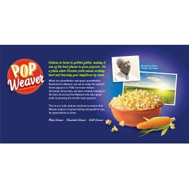 Pop Weaver Microwave Popcorn, Extra Butter, 22 Bags per Box…