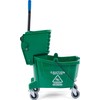Carlisle FoodService Products Mop Bucket with Side-Press Wringer for Floor