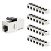 iwillink 10Gbps CAT7 Coupler RJ45 Keystone Shielded Coupler 25-Pack, Ethernet