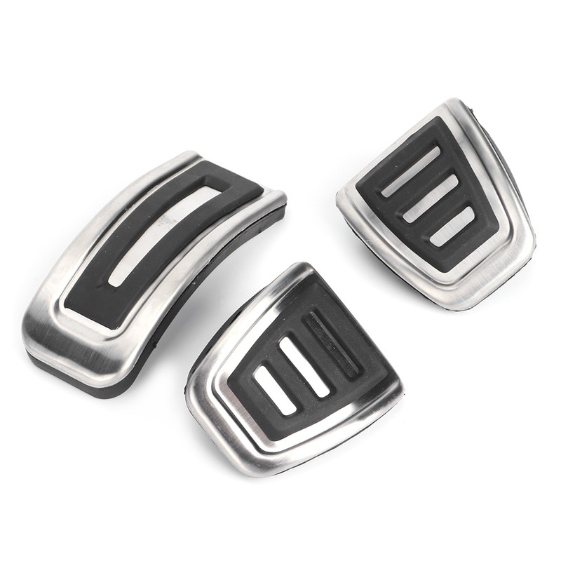 3Pcs Set Anti Skid Accelerator Brake Pedal Pads Kit Car