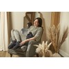 Warmies Fully Heatable Luxury Boots Scented with French Lavender, Charcoal