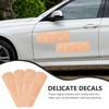 Zerodeko 4Pcs Novelty Car Magnet Stickers Bandage Shaped Vehicle Decorations