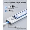 VerRon 5-Pack Under Cabinet Lighting, Upgraded 2200mAh Rechargeable Under Cabinet