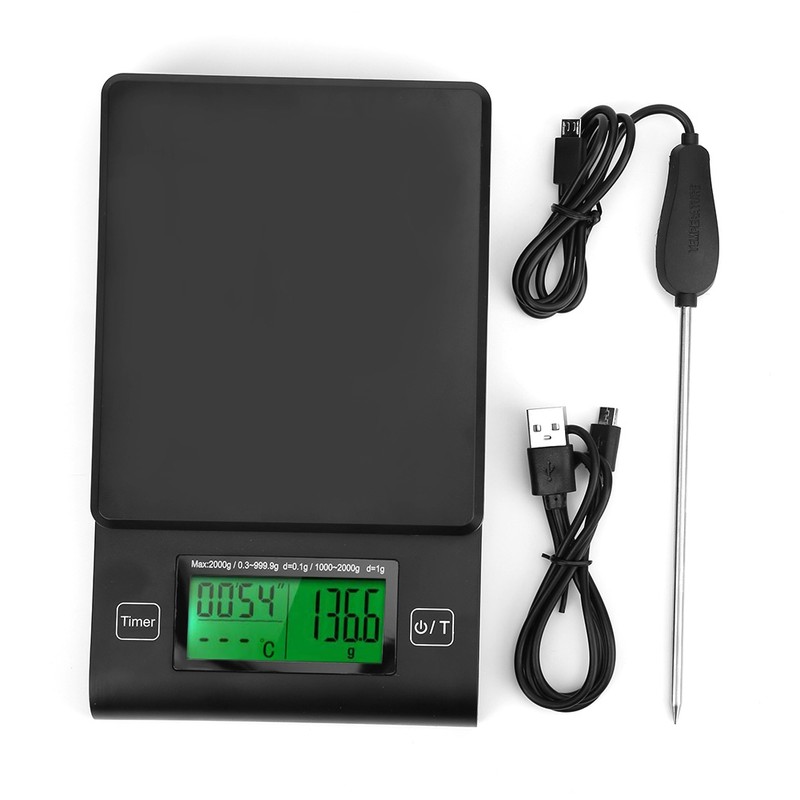 Multi Function Digital LCD Coffee Scale Kitchen Food Electronic Scale