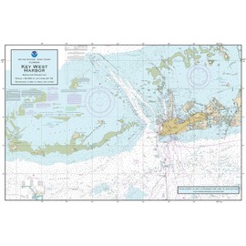 Nautical Place Mats Key West Harbor (FL)