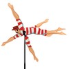 Whirligig Spinner Victorian Swimmer 28" – Nostalgic Swim-Themed Design, Weather-Resistant