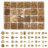 PH PandaHall Pack of 1200 Antique Golden Spacer Beads, 24