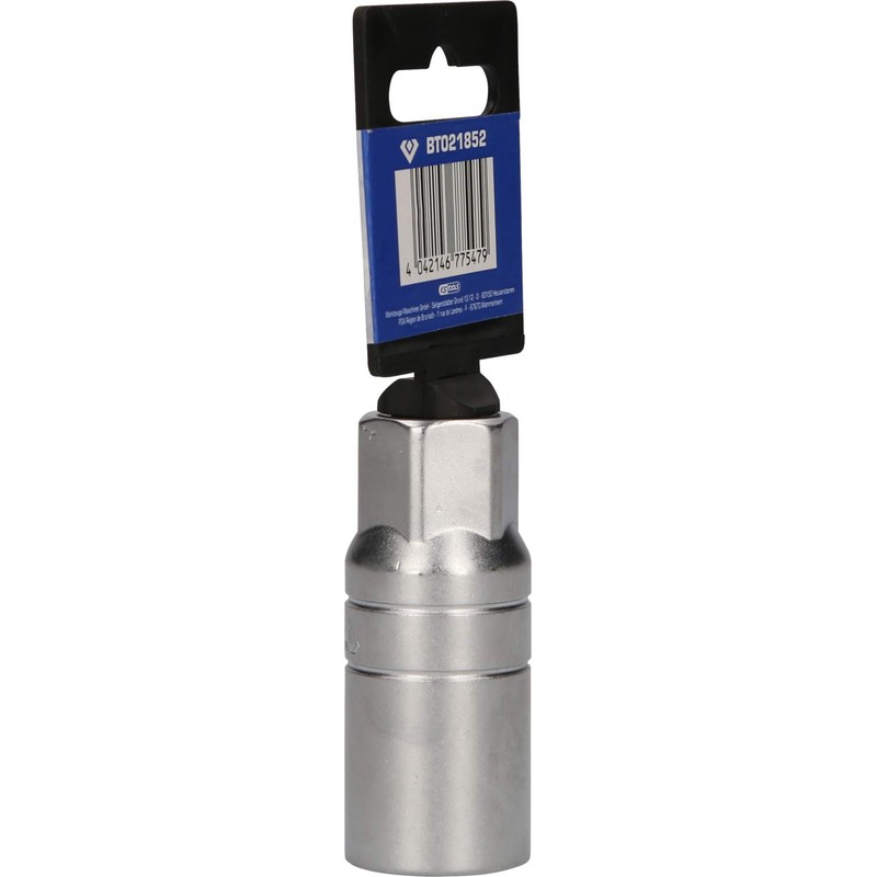 BRILLIANT TOOLS BT021852 3/8" Spark Plug Insert, 21 mm [Powered