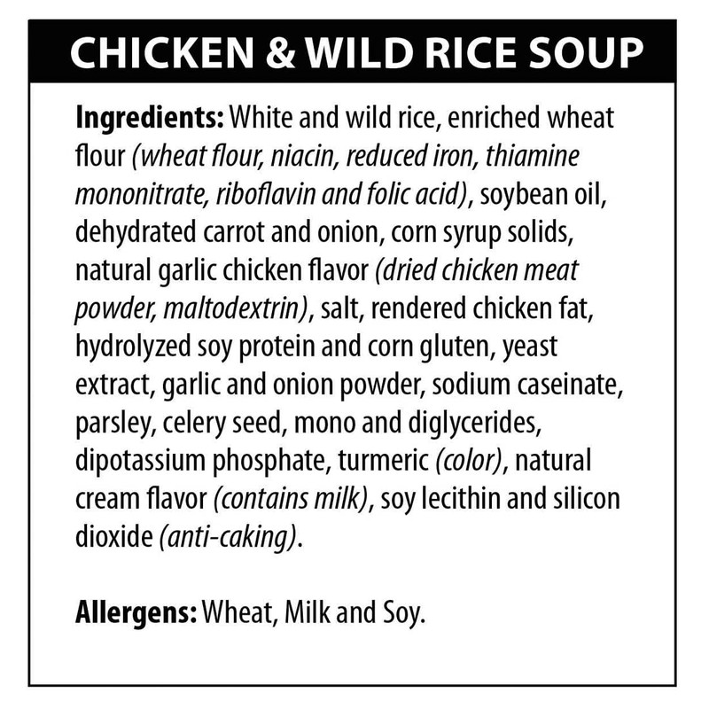 Rada Chicken & Wild Rice Soup Mix, Made in USA,