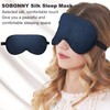 100% Natural Silk Sleep Mask for Relieving Fatigue & No
