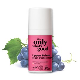 Only what's good Lippenbalsam gegen trockene & spröde Lippen - intensive Lippenpflege schützt vor Kälte & Austrocknen - Lippenpflege mit Olivenöl - natürliches Lip Balm - dermatologisch getestet
