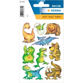 decorative labels - DECOR Dinos - 3 sheets