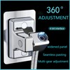 DASITON Handheld Shower Head Holder Wall Mount,Bathroom Adjustable Strong Adhesive