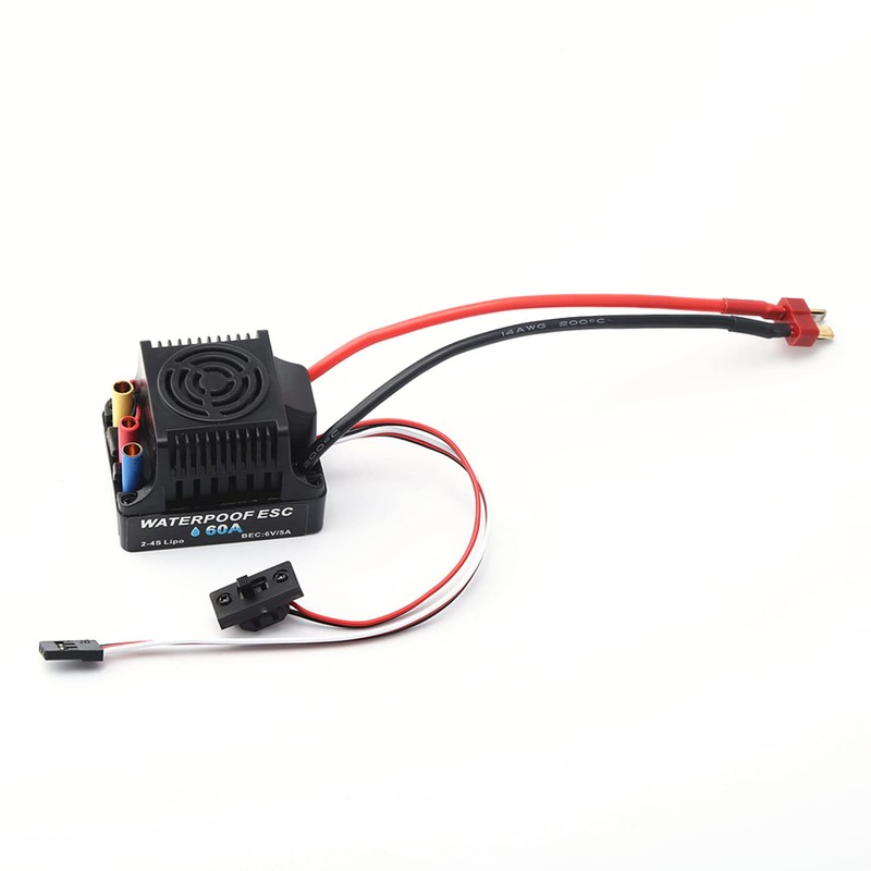 Xtahdge 3650 Brushless Motor 60A Brushless ESC Electric Speed Controller