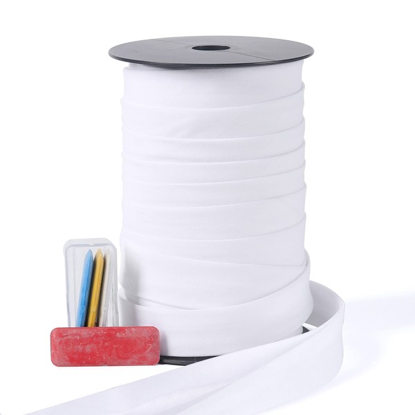 Bias Tape Double Fold 1 inch, Double Fold Bias Binding