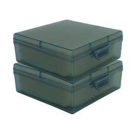 Bathroom Soap Dishes for Dr. Squatch Soap, Square Travel Soap Container with Lid, Portable Bar Soap Holder for Shower Soap Dish Box for Traveling Camping Outdoor Elimeta (2pack Blue)