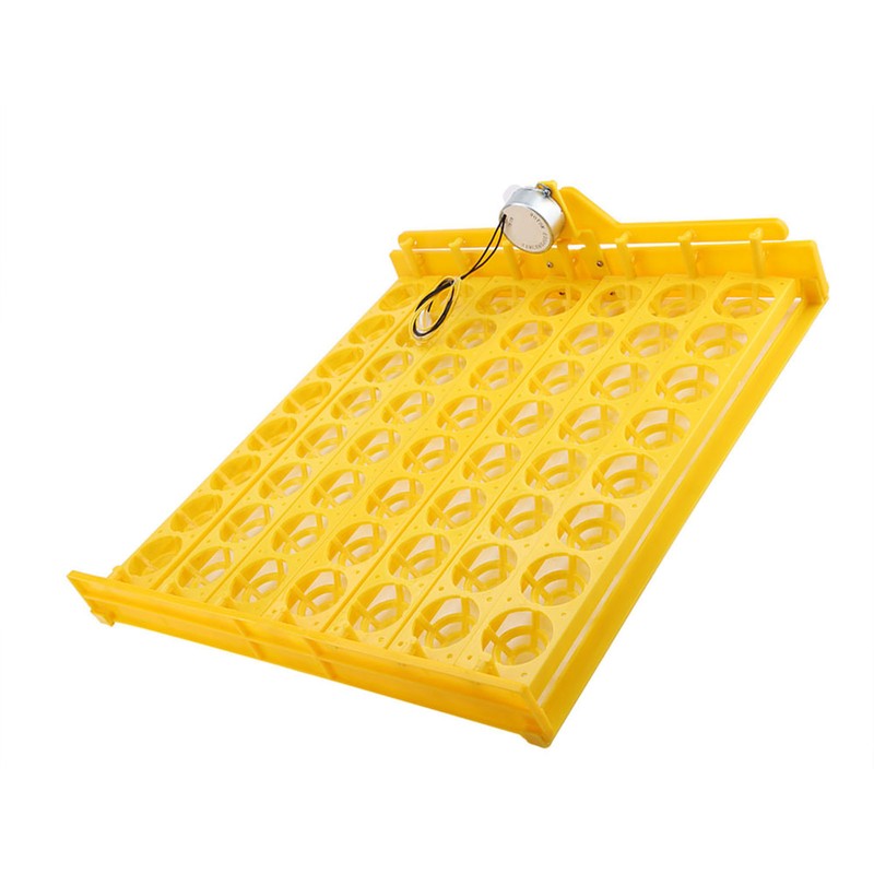 56 Eggs Mini Incubator Hatcher Automatic Egg Turning Tray Tool