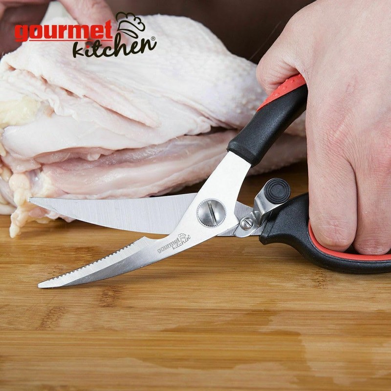Gourmet Kitchen Stainless Steel Heavy Duty Multi Purpose Kitchen Scissors