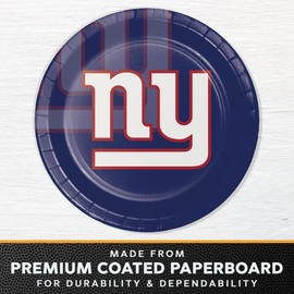 Trendware New York Giants Paper Plates, 24 ct