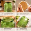 Custde Glass Storage Jars With Airtight Lid, 35oz Canister For