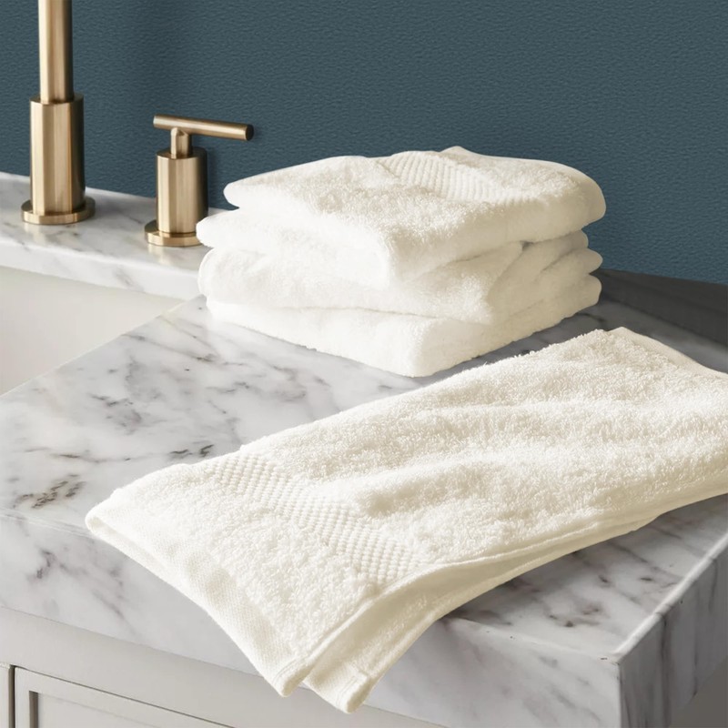 A1HC Towels Cotton Face Cloth Set 100% Organic Cotton GOTS