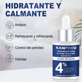 Sérum Antiacné Reductor De Espinillas Y Granos