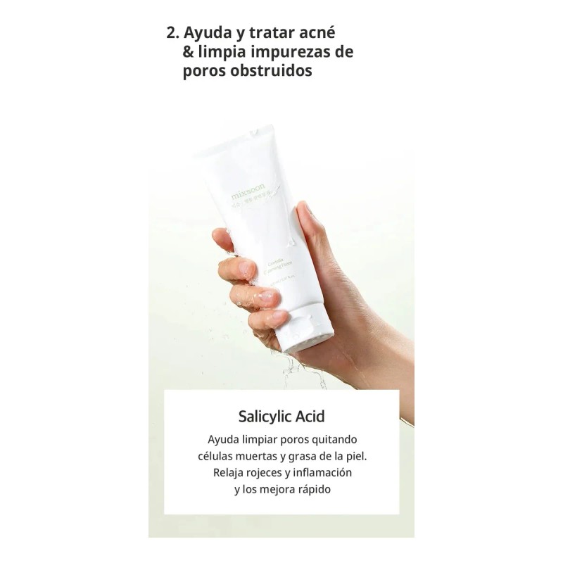 Mixsoon Duo Limpieza Nutricion Bean Essence + Centella Foam
