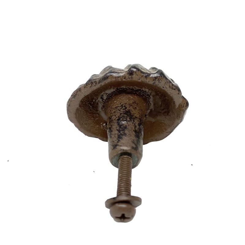 BestGiftEver Brown Rustic Cast Iron Pine Cone Cabinet Knob Pull