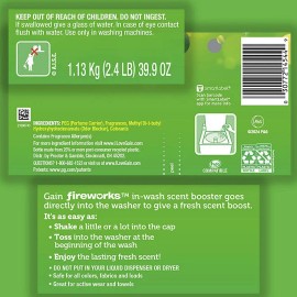 Gain Fireworks In-Wash Scent Booster Beads, Original Scent, 39.9 oz