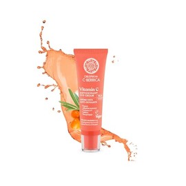 Natura Siberica Crema antioxidante para contorno de ojos con Vitamina-C, 30 mL.