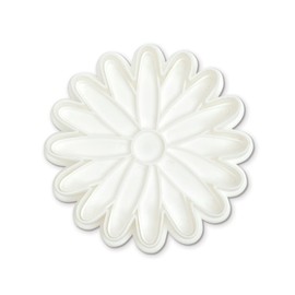 Bakelicious Daisy Plunger Cutter, White